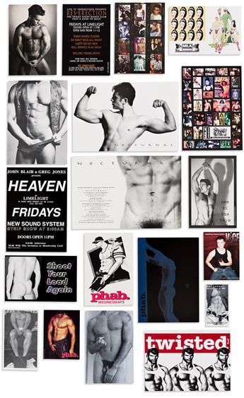 (CLUB FLYERS.) Large group of club and event ephemera, most from New York.